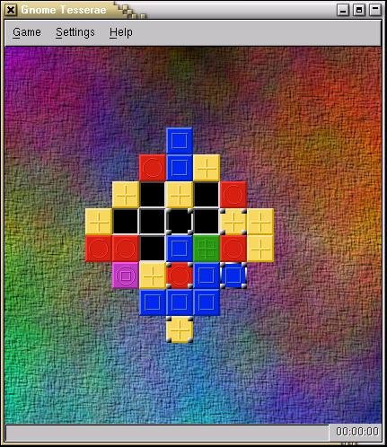 [Gnome Tesserae screenshot]